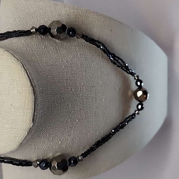 VTG Glass Seed Bead Necklace - Picture 12 of 12